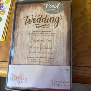 Wedding invitations